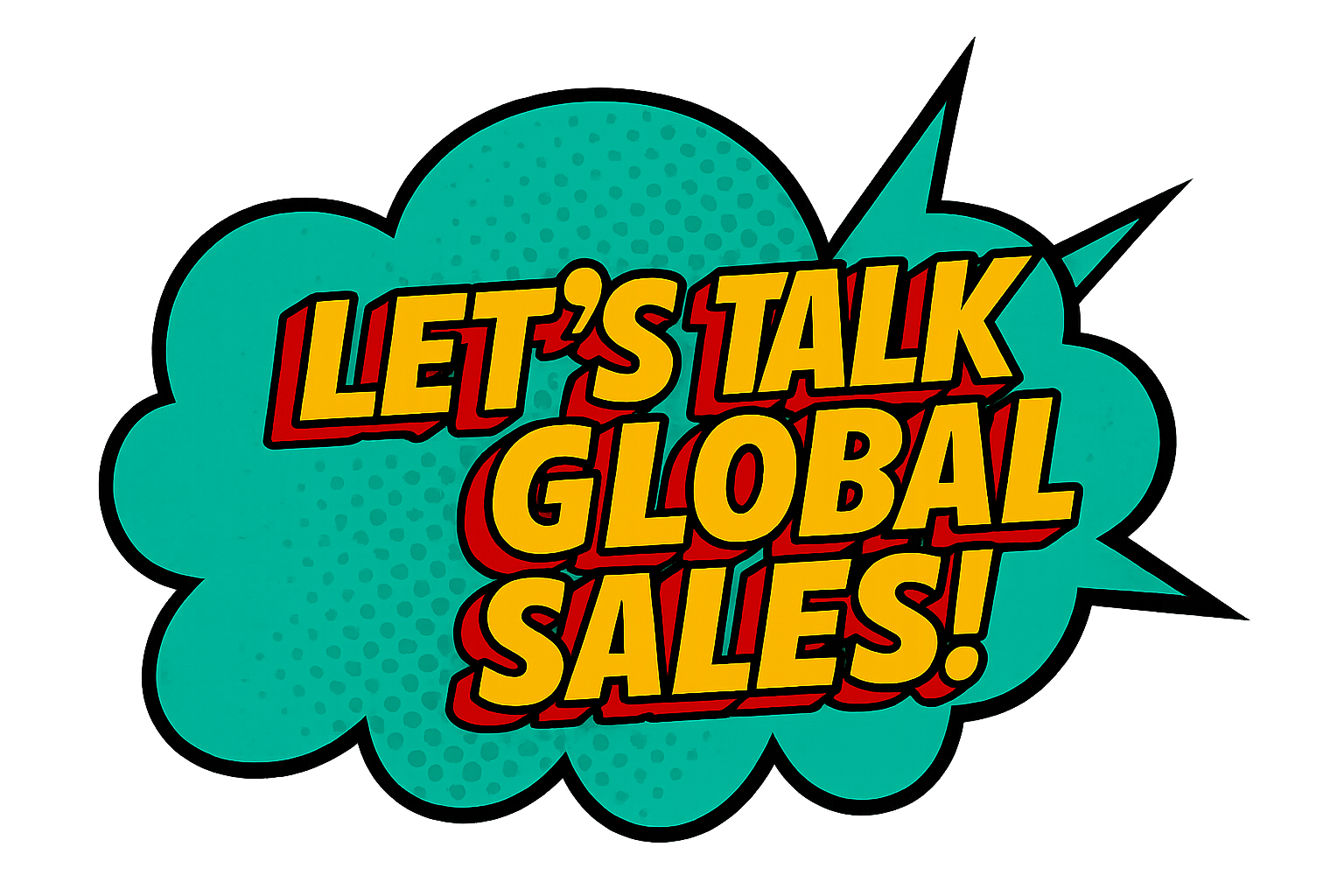 Let's talk global sales